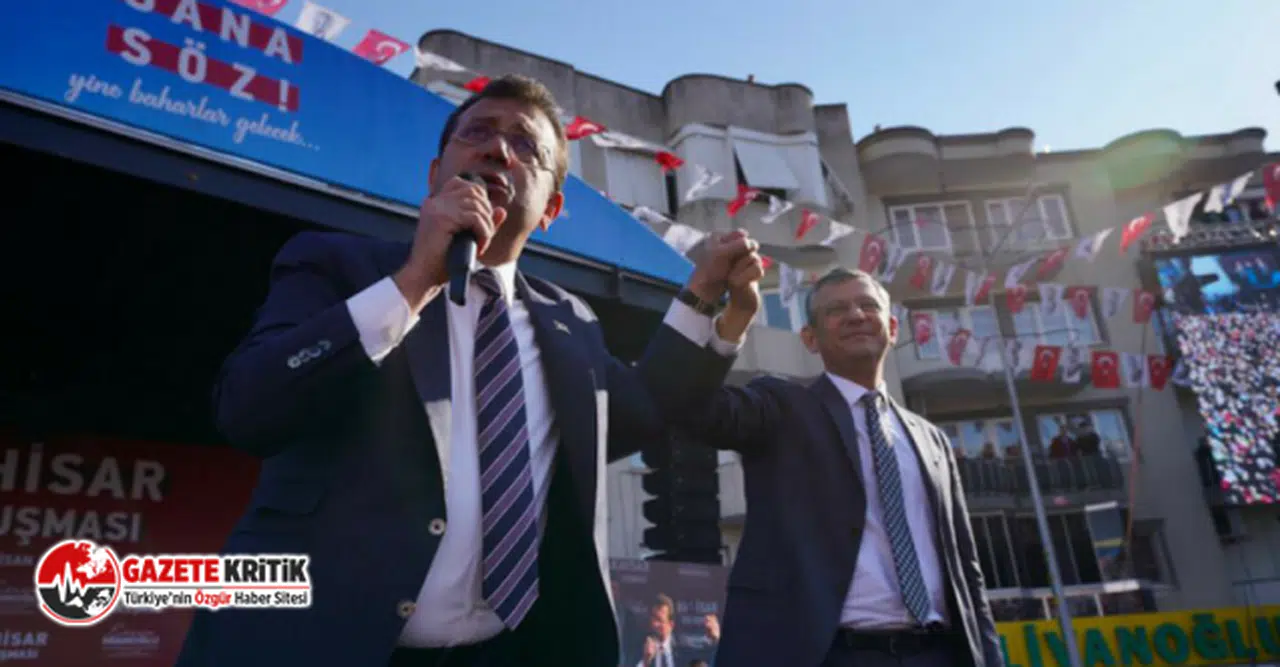 İstanbul Büyükşehir Belediye Başkanı Ekrem İmamoğlu'ndan Özgür Özel'e açık destek!
