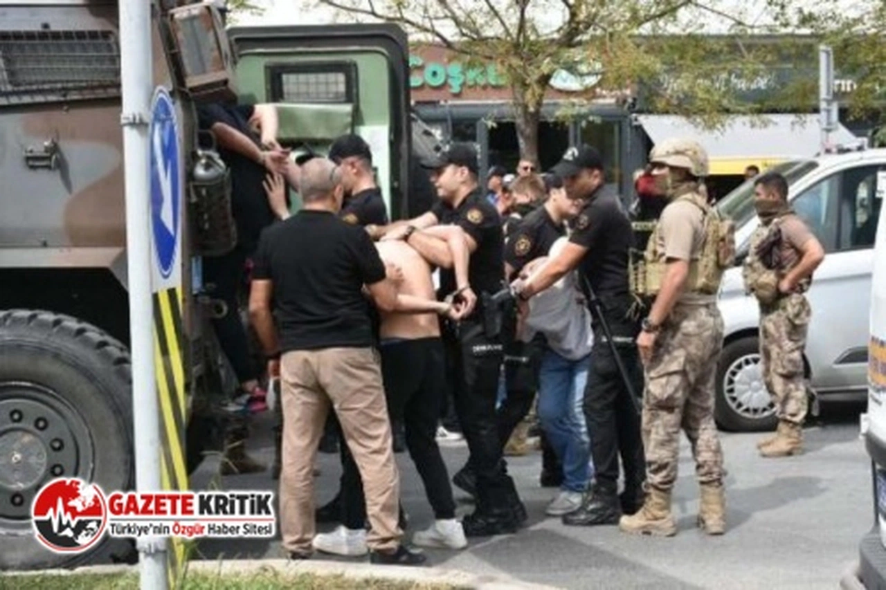 İzmir'de adliye yakınındaki çatışmaya 21 gözaltı