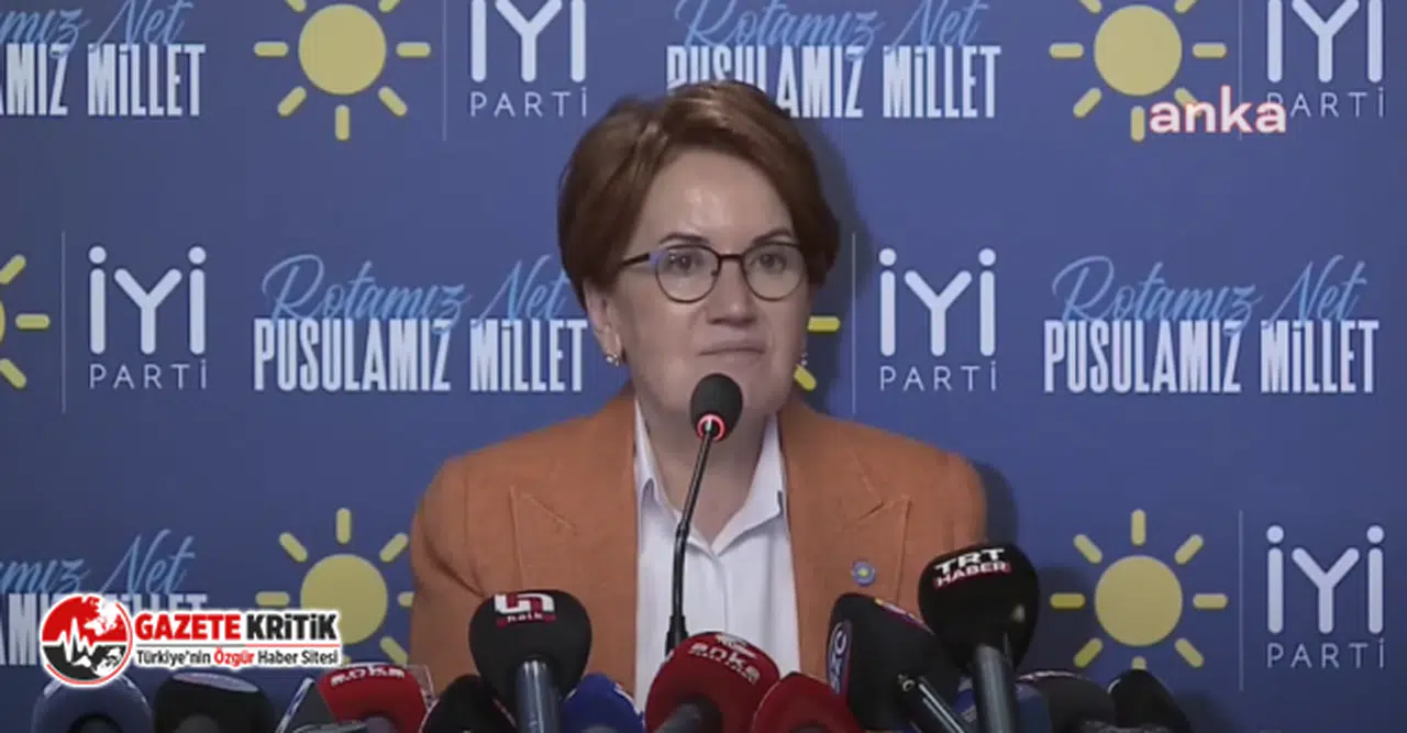 Meral Akşener, İYİ Parti'nin İzmir Büyükşehir Belediye Başkan Adayını açıkladı