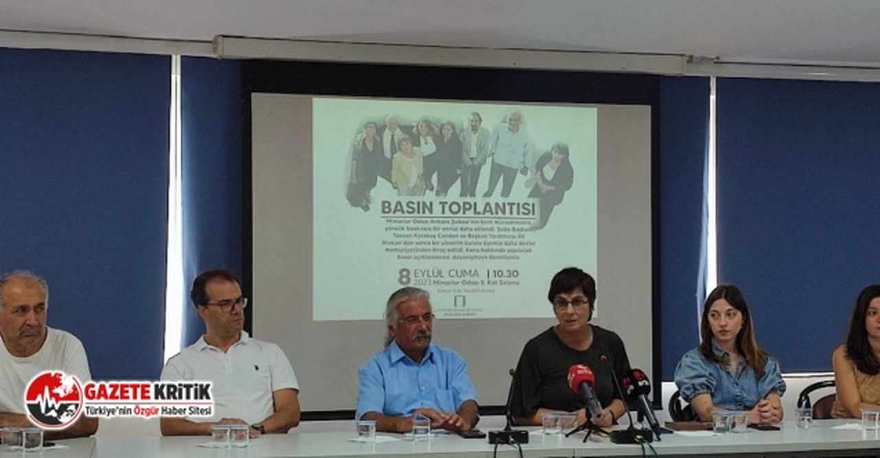 Mimarlardan iktidara:Boyun eğmeyeceğiz, mücadelemize devam edeceğiz