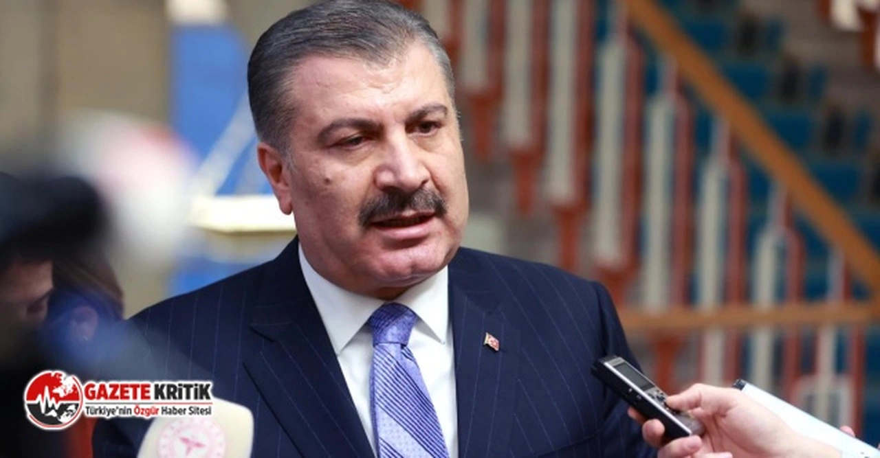 Sağlık Bakanı Fahrettin Koca'dan grip aşısı uygulaması başladı