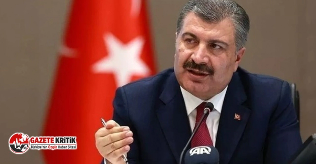 Sağlık Bakanı Fahrettin Koca'dan salgın açıklaması: "Bölgesel, şebeke kaynaklı"