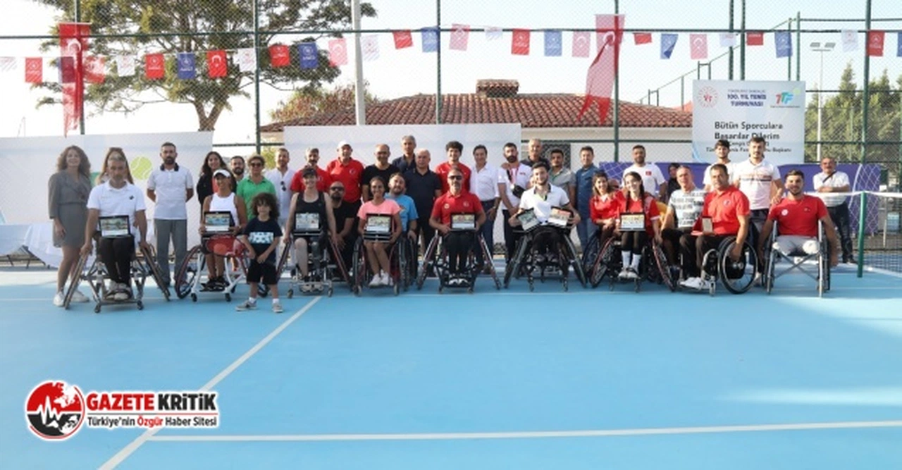 BODRUM'DA TEKERLEKLİ SANDALYE 100. YIL TENİS TURNUVASI SONA ERDİ