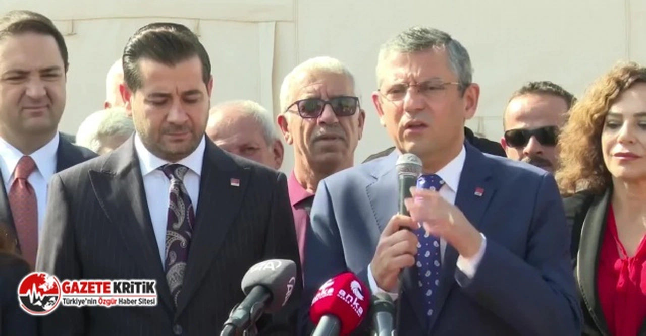 CHP Genel Başkan Adayı Özgür Özel: “İlk ziyaretimi genel başkan olarak mazbatayı aldığım gün Hatay’a gerçekleştireceğim"