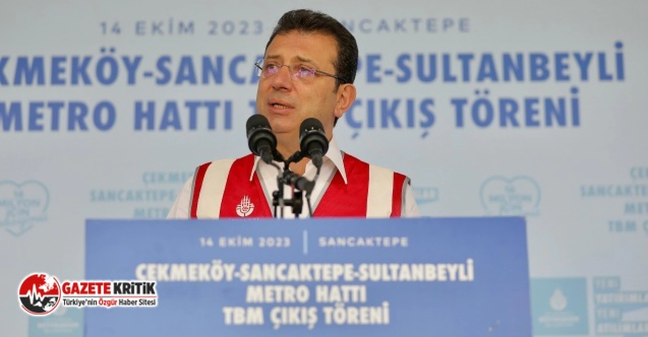 EKREM İMAMOĞLU: OY HESABI ÜZERİNDEN HİZMET PLANLAMASI YAPANLARDAN DEĞİLİZ