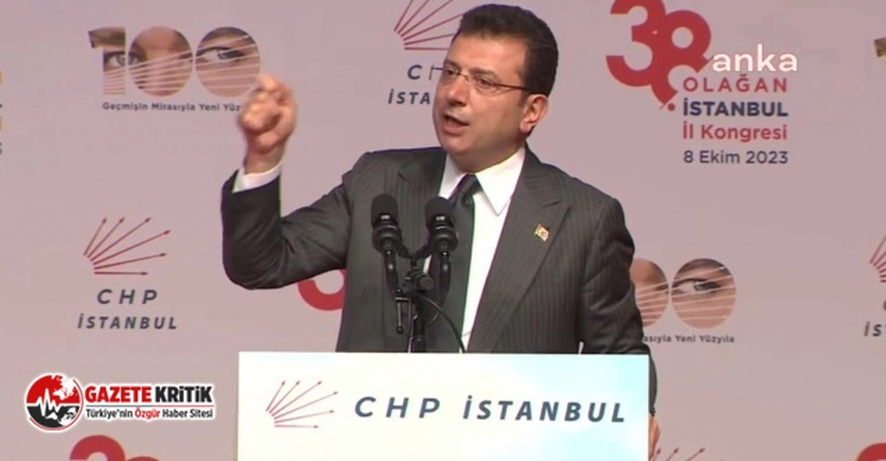 İmamoğlu'ndan 'Cumhurbaşkanlığı' mesajı: 'Hedefimiz 2024, 2028, 2029. Bu tarihleri zihinlerinize kazıyın'
