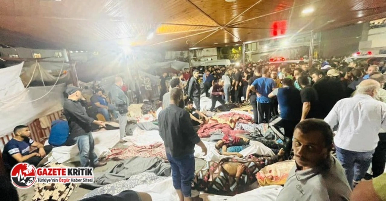 İsrail'den Gazze'deki hastaneye saldırı: En az 500 kişi hayatını kaybetti