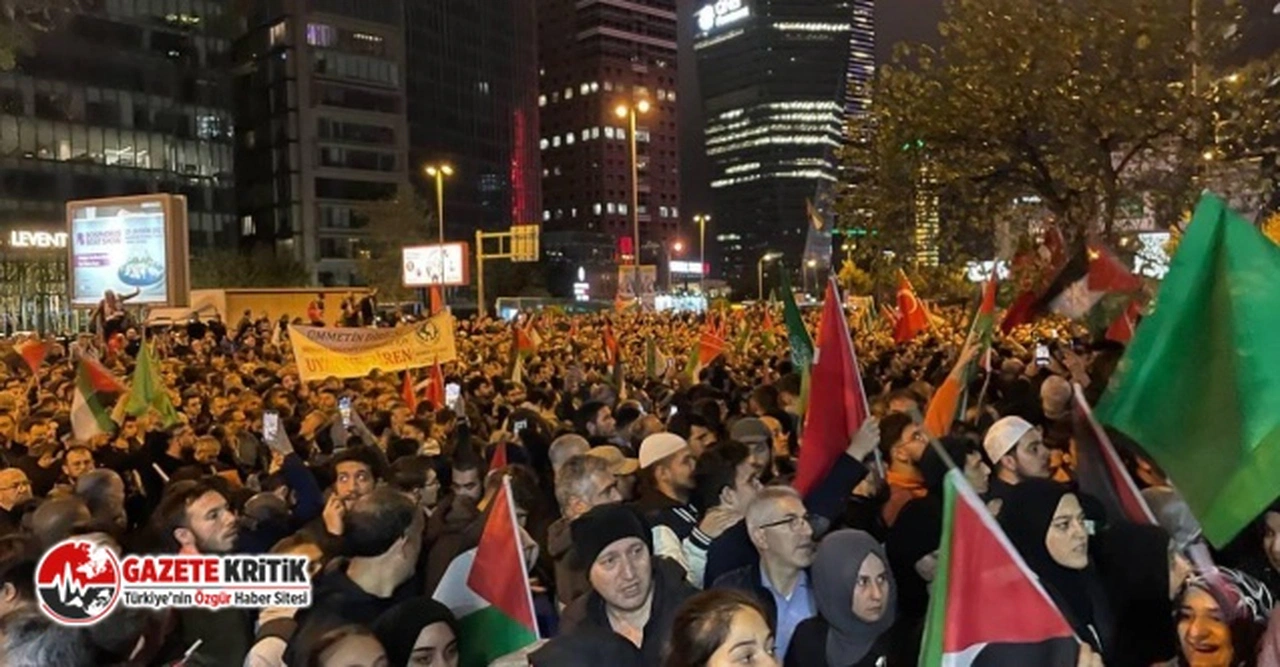 İstanbul'daki İsrail protestosunda 1 kişi hayatını kaybetti, 63 yaralı