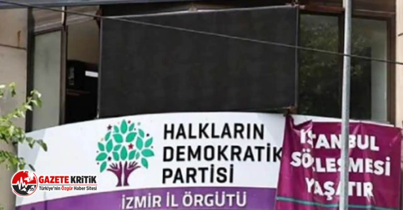 HDP İzmir İl Eş Başkanları gözaltına alındı!
