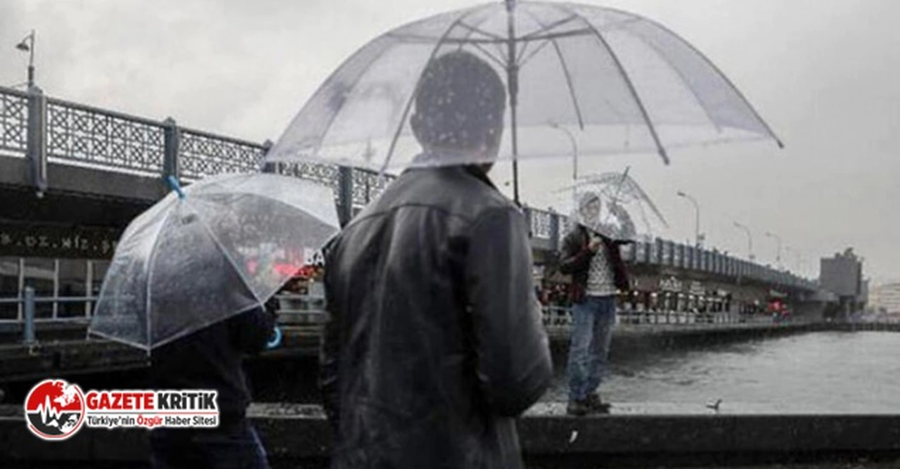 Meteoroloji'den sağanak ve fırtına uyarısı