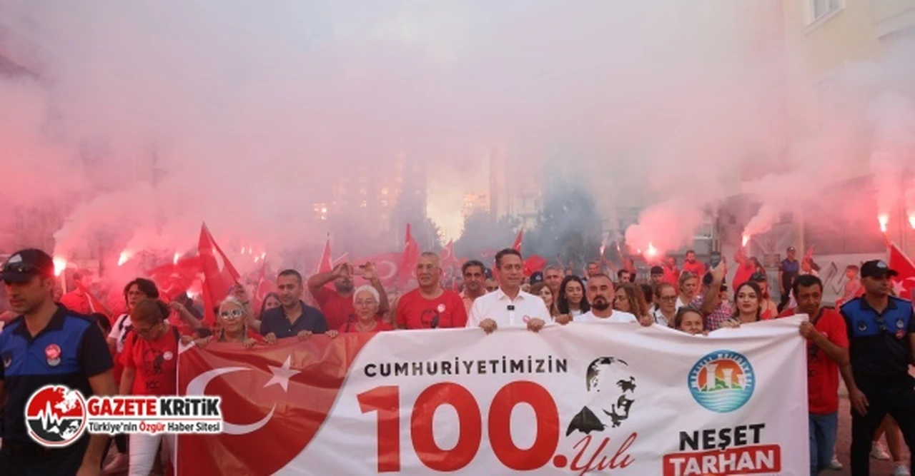 Mezitli’de 100. Yıl coşkusu cadde ve sokaklara sığmadı