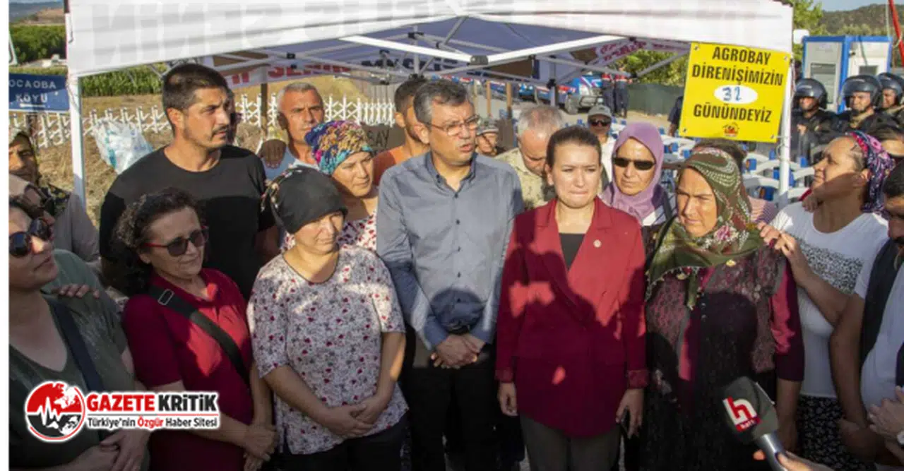 ÖZGÜR ÖZEL, AGROBAY İŞÇİLER İÇİN BAKANLIKLARA BAŞVURU YAPTI!