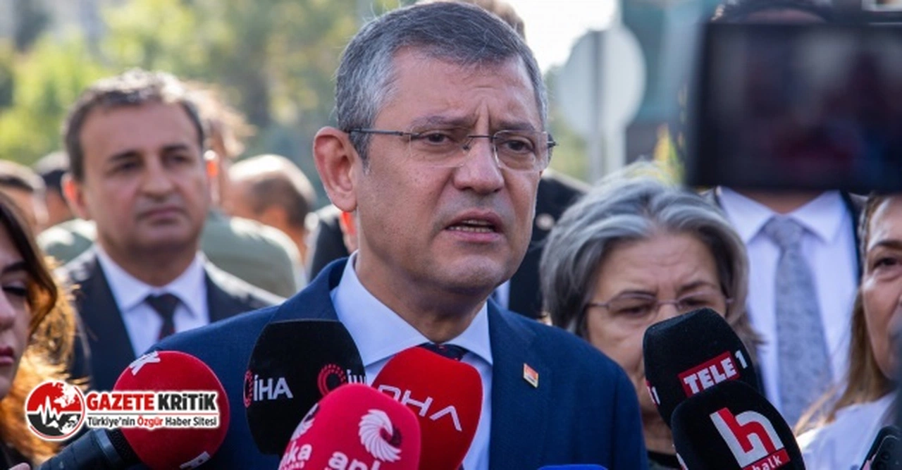 ÖZGÜR ÖZEL: CANLI BOMBALAR İÇİN ADETA GÖRÜNMEZ KORİDOR AÇILDI