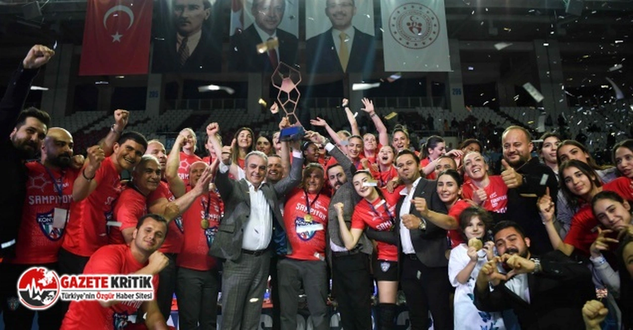 Türkiye’nin en iyisi Konyaaltı Hentbol Takımı