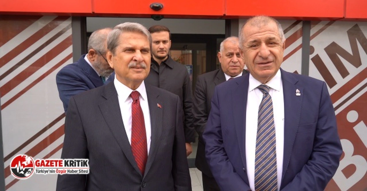 Ümit Özdağ ile Aytun Çıray görüşmesi sona erdi...