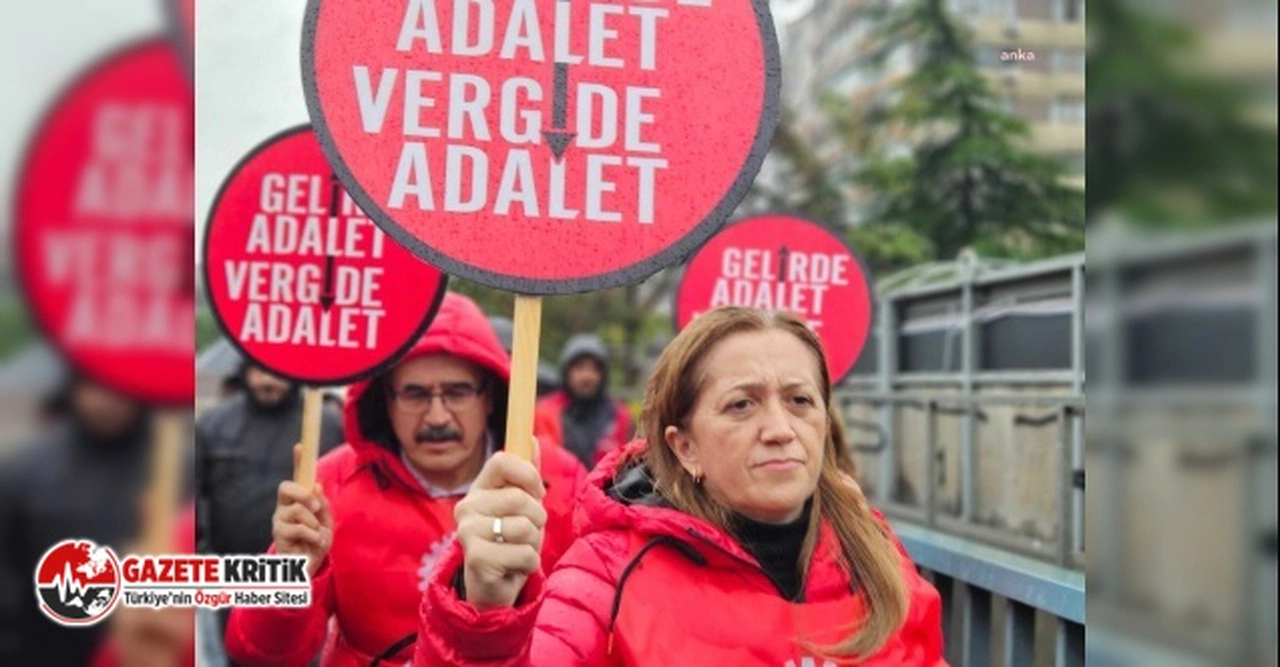 Arzu Çerkezoğlu: "Az kazanandan az, çok kazanandan çok vergi alınan adil bir vergi sistemi için Ankara’ya yürüyoruz"