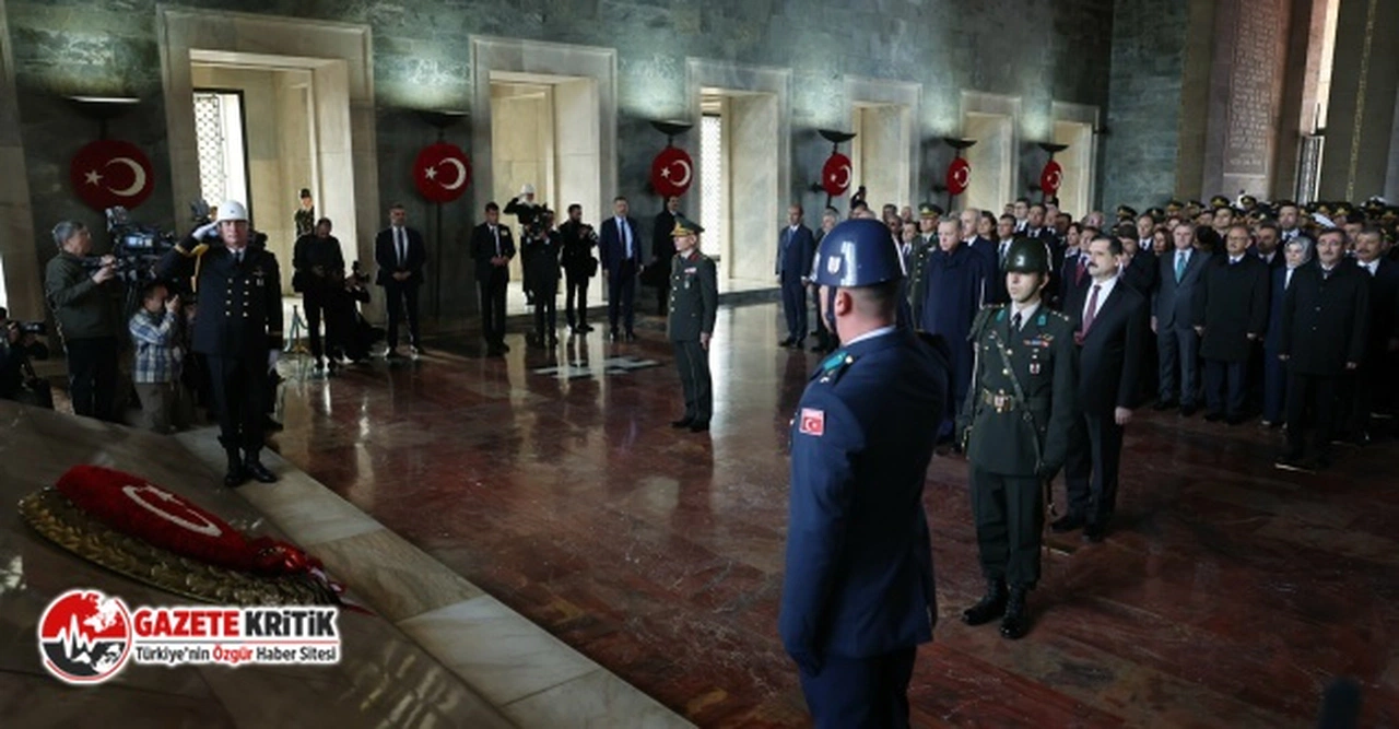 Büyük Önder Mustafa Kemal Atatürk için, vefatının 85. yıl dönümünde Anıtkabir’de resmî tören düzenlendi