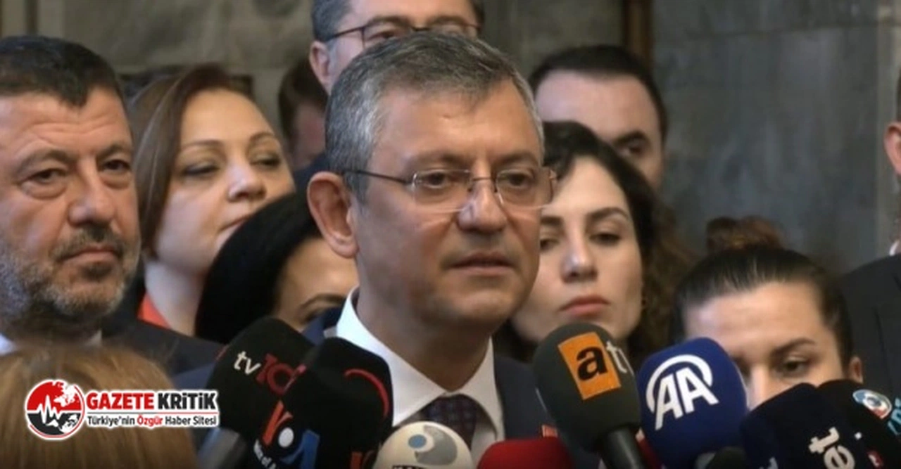 CHP Genel Başkanı Özgür Özel: "Belediye seçimlerinde örgüt denetiminde ön seçim olacak"