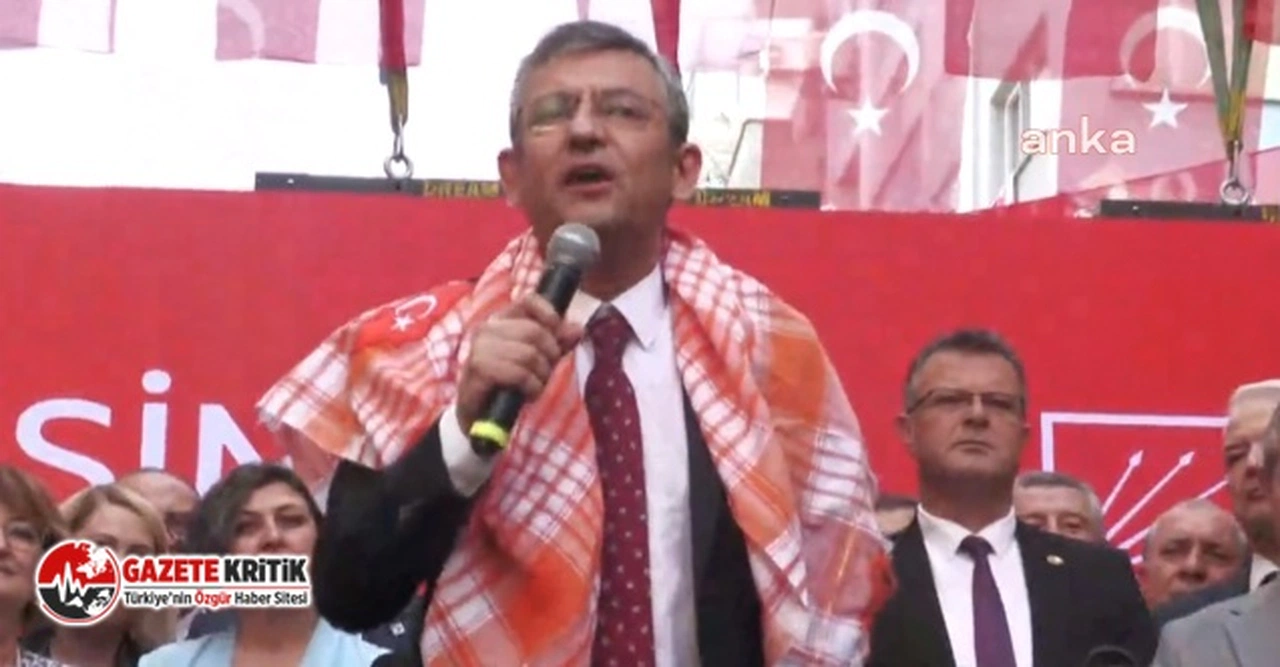 CHP Genel Başkanı Özgür Özel: Halk artık iktidarı değiştirecek bir CHP istiyor