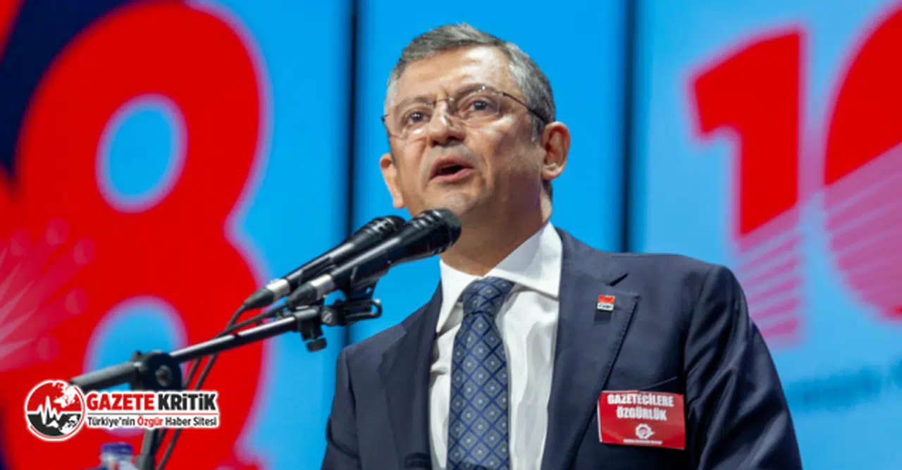 CHP LİDERİ ÖZGÜR ÖZEL'DEN KENDİSİNİ TEBRİK EDEN AVRUPA PARLAMENTOSU ÜYELERİNE TEŞEKKÜR MESAJI