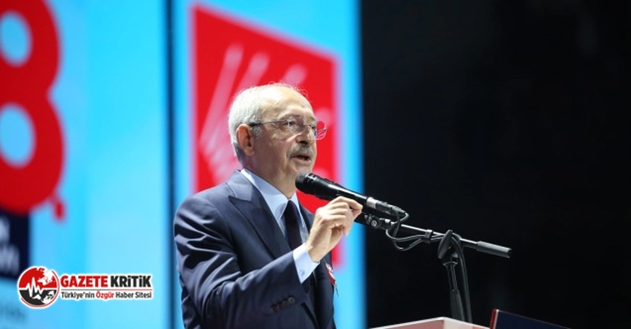 CHP’nin 38. Olağan Kurultay… Kılıçdaroğlu, kurultayın açılış konuşmasını yaptı: “Dünyada 100 yaşını dolduran ender partilerdeniz”