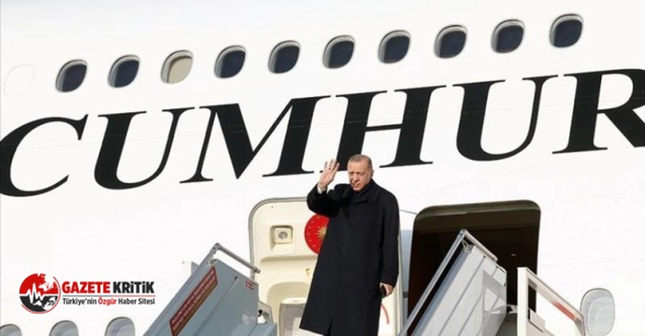 Erdoğan, özel uçak ile Suudi Arabistan'a gitti