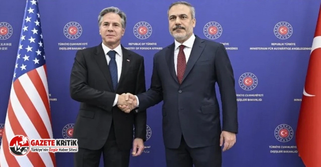 Hakan Fidan, ABD Dışişleri Bakanı Blinken ile görüştü