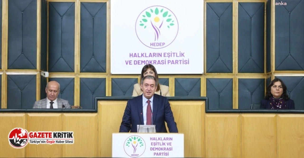 HEDEP Eş Genel Başkanı Tuncer Bakırhan: “AYM’ye darbe teşebbüsünde bulunanlar hangi akılla yeni bir anayasa yapacak?”