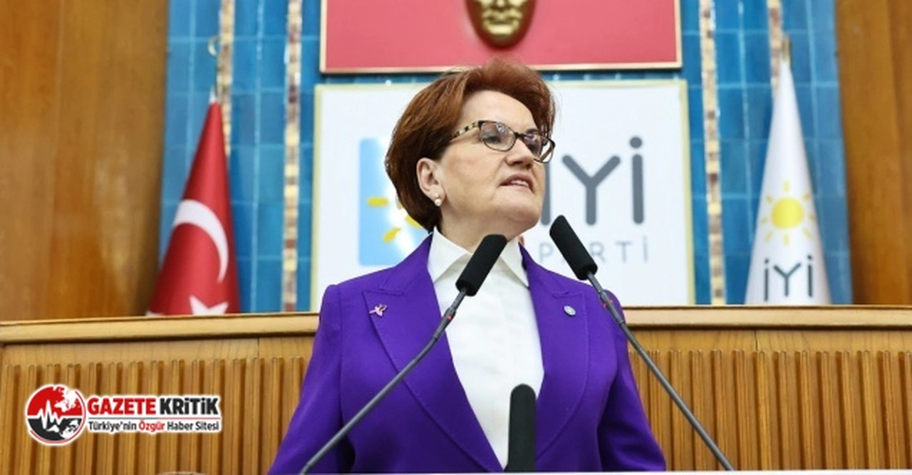 Meral Akşener: "Son durum aslında bir Anayasa/Devlet krizi niteliğindedir"