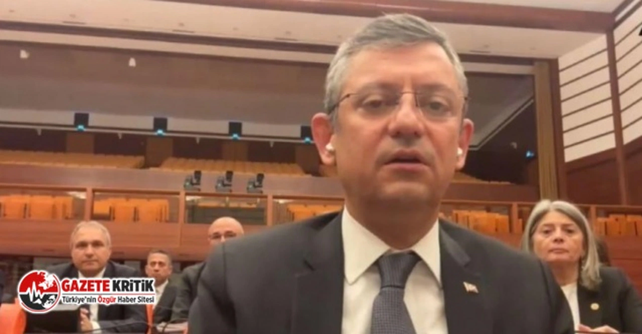 Özgür Özel'den AKP grubu ve Numan Kurtulmuş'a çağrı: "Numan Bey'in arkasındayız, AK Parti grubu da dirensin"