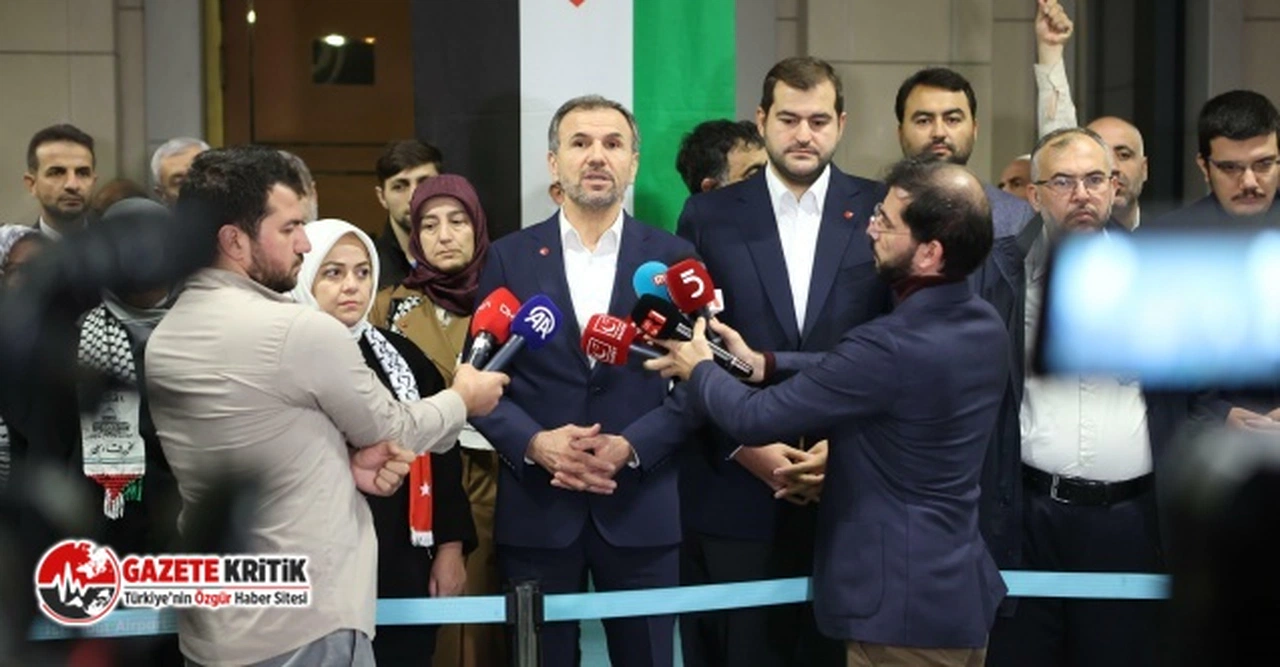 Saadet ve Gelecek heyeti, Gazze için yola çıktı...