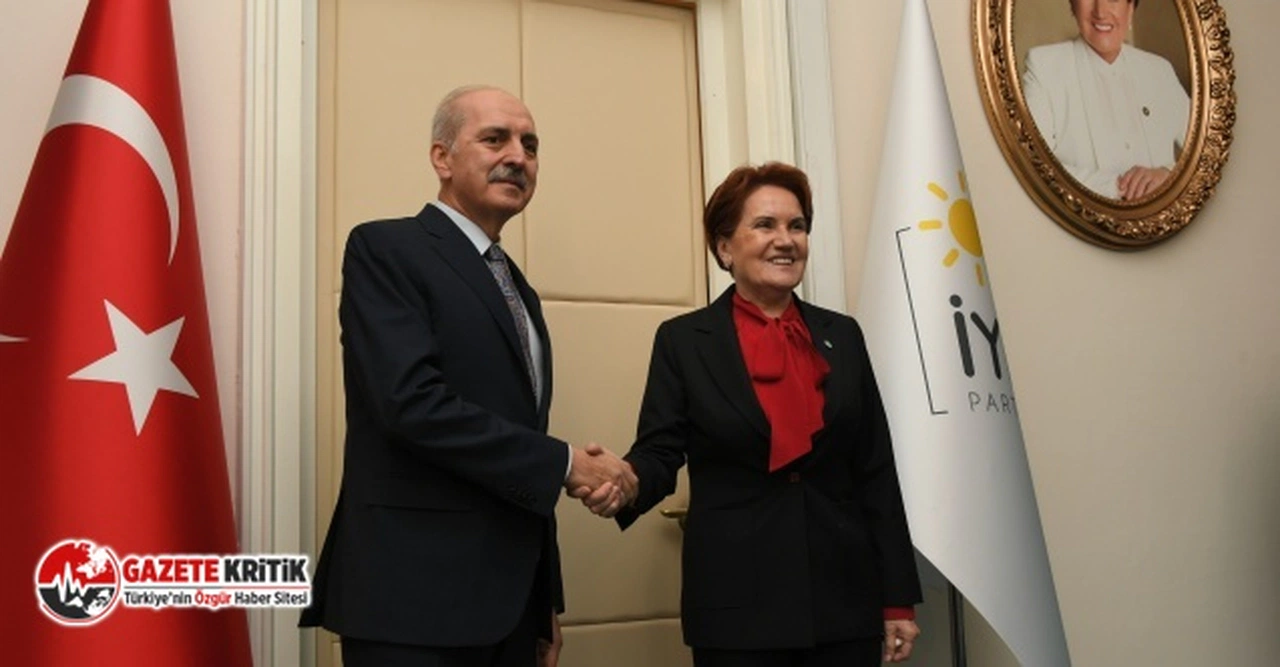 TBMM Başkanı Numan Kurtulmuş, Akşener’i ziyaret etti