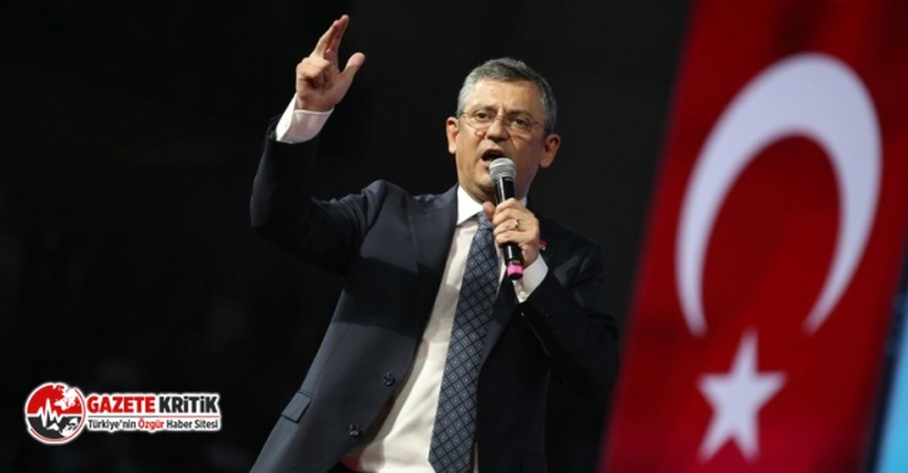 CHP GENEL BAŞKANI ÖZGÜR ÖZEL, “ATATÜRK’ÜN PARTİSİNE BİR DAHA SEÇİM KAYBETTİRMEYECEĞİZ”