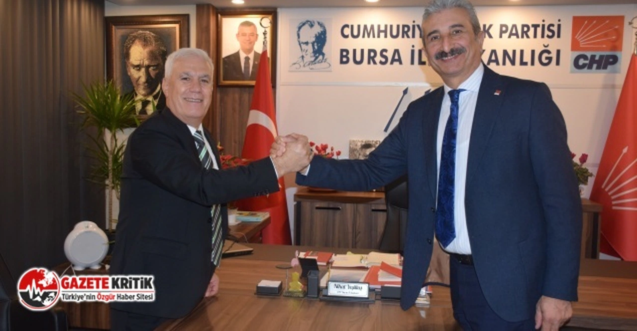 CHP’NİN BURSA BÜYÜKŞEHİR BELEDİYE BAŞKAN ADAYI MUSTAFA BOZBEY