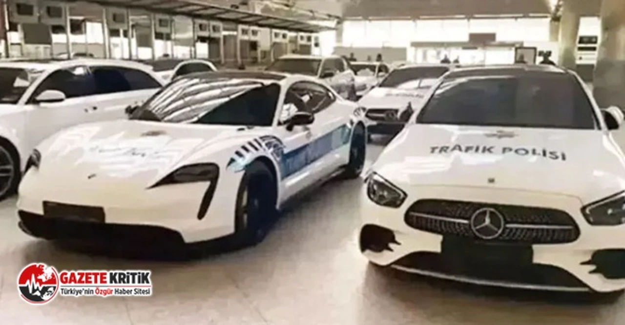 Comanchero çetesinin lüks araçları polis arabası oldu