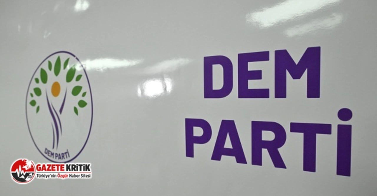 DEM Parti, Parti Meclisi'nin yerel seçimlere ilişkin sonuç bildirgesini açıkladı
