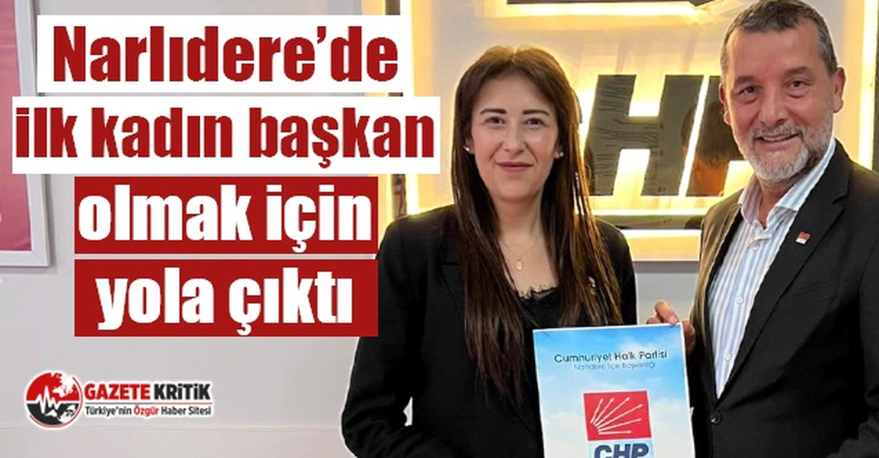 Dolunay Bayer, Narlıdere'nin ilk kadın başkanı olmak için yola çıktı