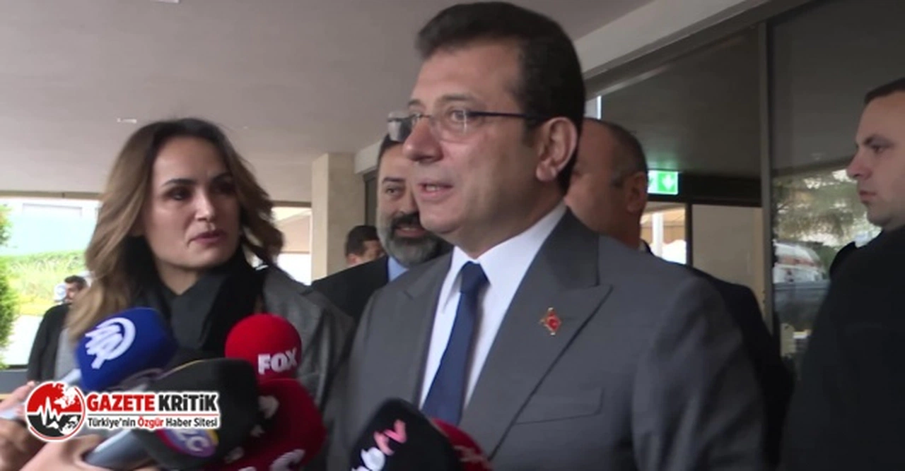 İMAMOĞLU, MUHARREM İNCE'NİN İSTANBUL'DA KENDİSİNE EN GÜÇLÜ SEVİYEDE DESTEK OLACAĞINI İLETTİĞİNİ AÇIKLADI