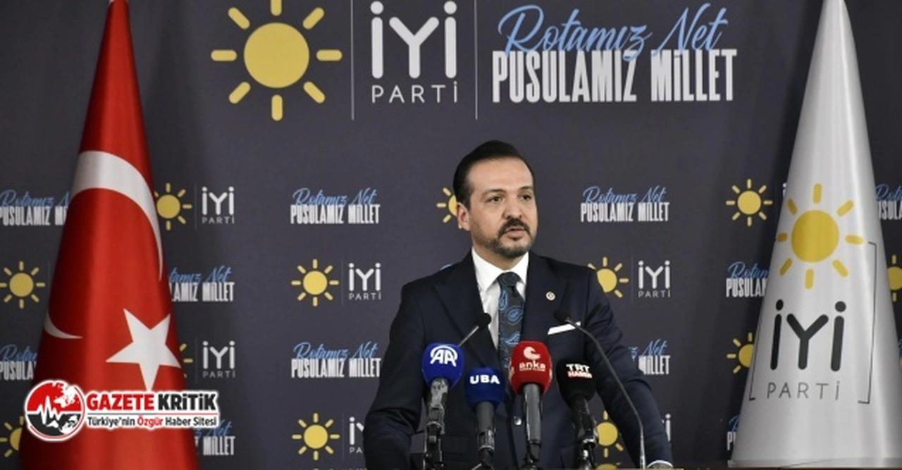 İYİ Parti Sözcüsü Kürşad Zorlu: 'Milli yas' ilan edilmesi çağrısında bulunuyoruz"