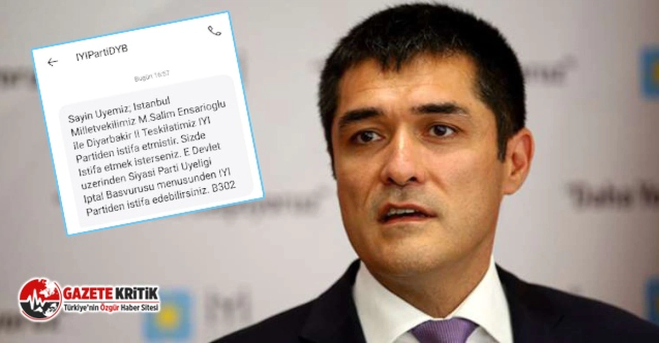 İYİ Partili Buğra Kavuncu: Siyaset ağalarının üyelerimizi maraba zannettiği gerçeği ortaya çıktı
