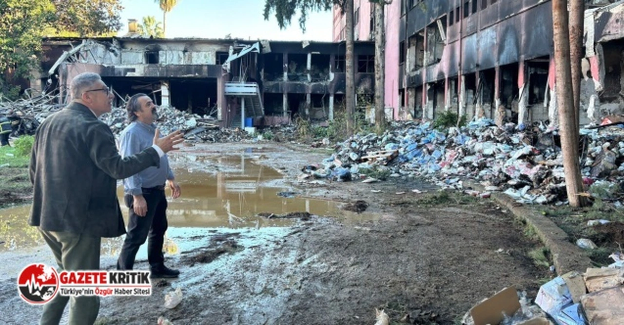 Kundaklama ve rant iddialarına dikkat çeken Ayhan Barut: "Hastaneler neden yandı?"