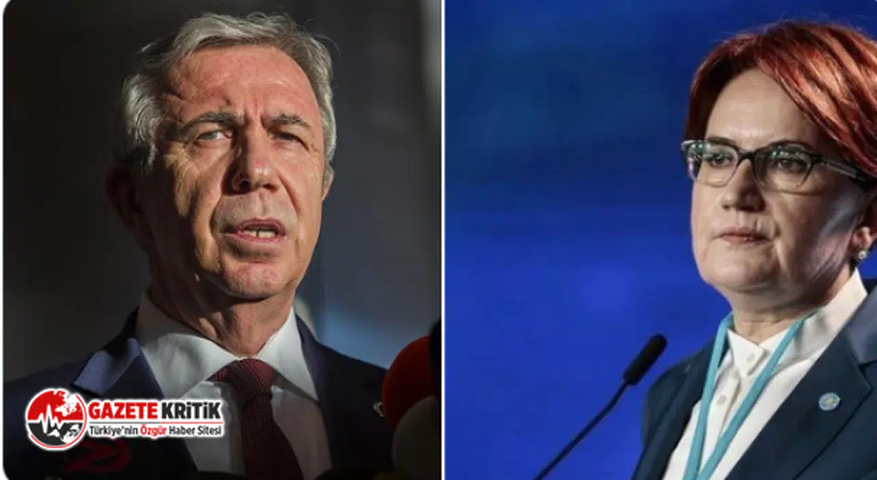 Mansur Yavaş:Kemal Kılıçdaroğlu'nun aday olacağına dair sayın Meral Akşener'in çok söylemi oldu