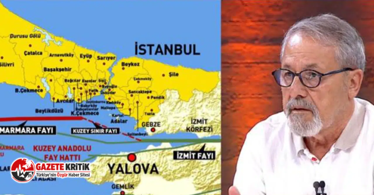 Naci Görür: İstanbul'da her an deprem olma riski yüzde 47