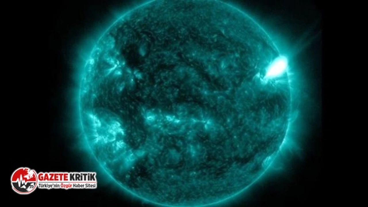 NASA görüntüleri yayınladı: Son 6 yılın en büyük Güneş patlaması yaşandı