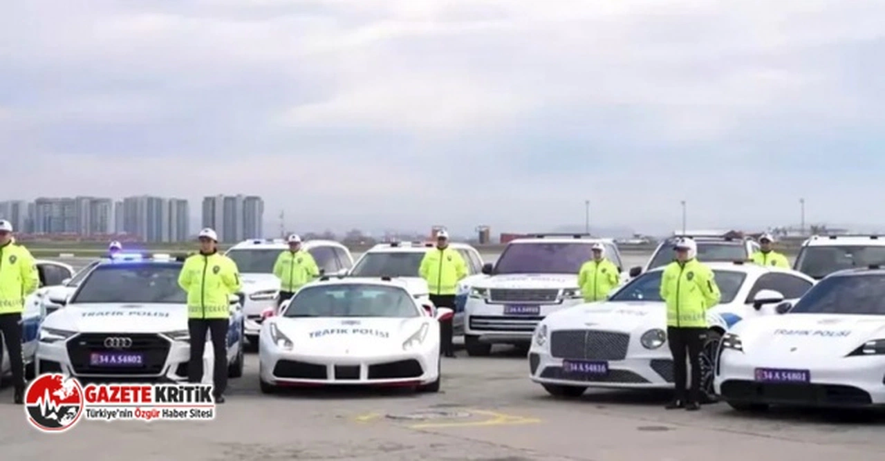 Operasyonlarda el konan lüks araçlar polis otosu oldu