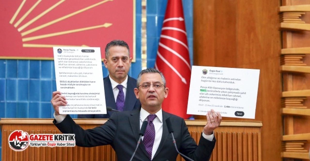 ÖZGÜR ÖZEL: “BUNDAN SONRA KİRLİ HESAPLARINI İKİ KERE YAPSINLAR ÇÜNKÜ YANILACAKLAR”