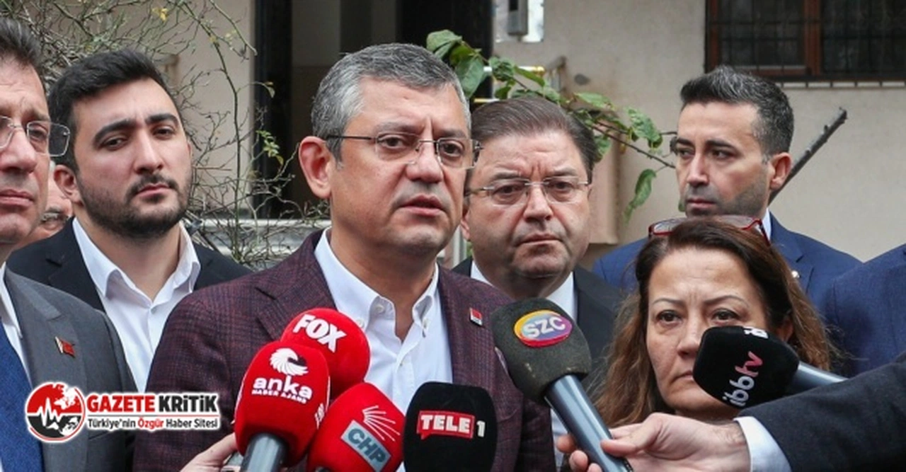 Özgür Özel'den öldürülen motokuryenin ailesine ziyaret: "Millet üstüne düşeni yaptı ama devlet yapmadı"