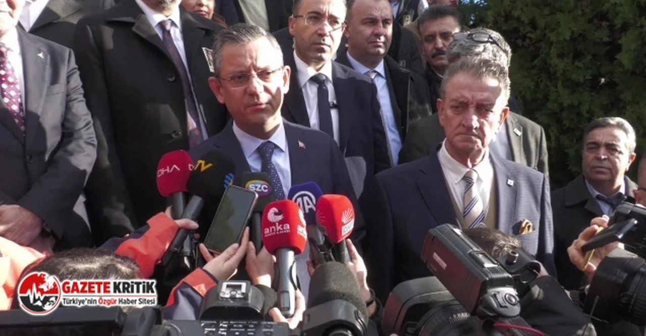Özgür Özel, "Teröre karşı da Cumhuriyet düşmanlarına karşı da bu vatanı ve bu bayrağı savunmaya devam edeceğiz”