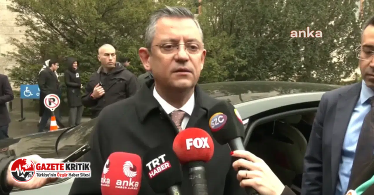 Özgür Özel’den AYM’nin Can Atalay kararına ilişkin açıklama