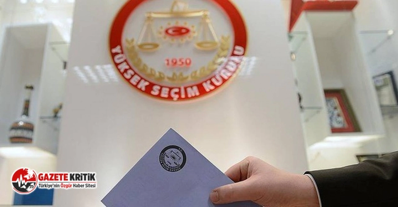 Seçim yasakları Resmi Gazete'de yayımlandı